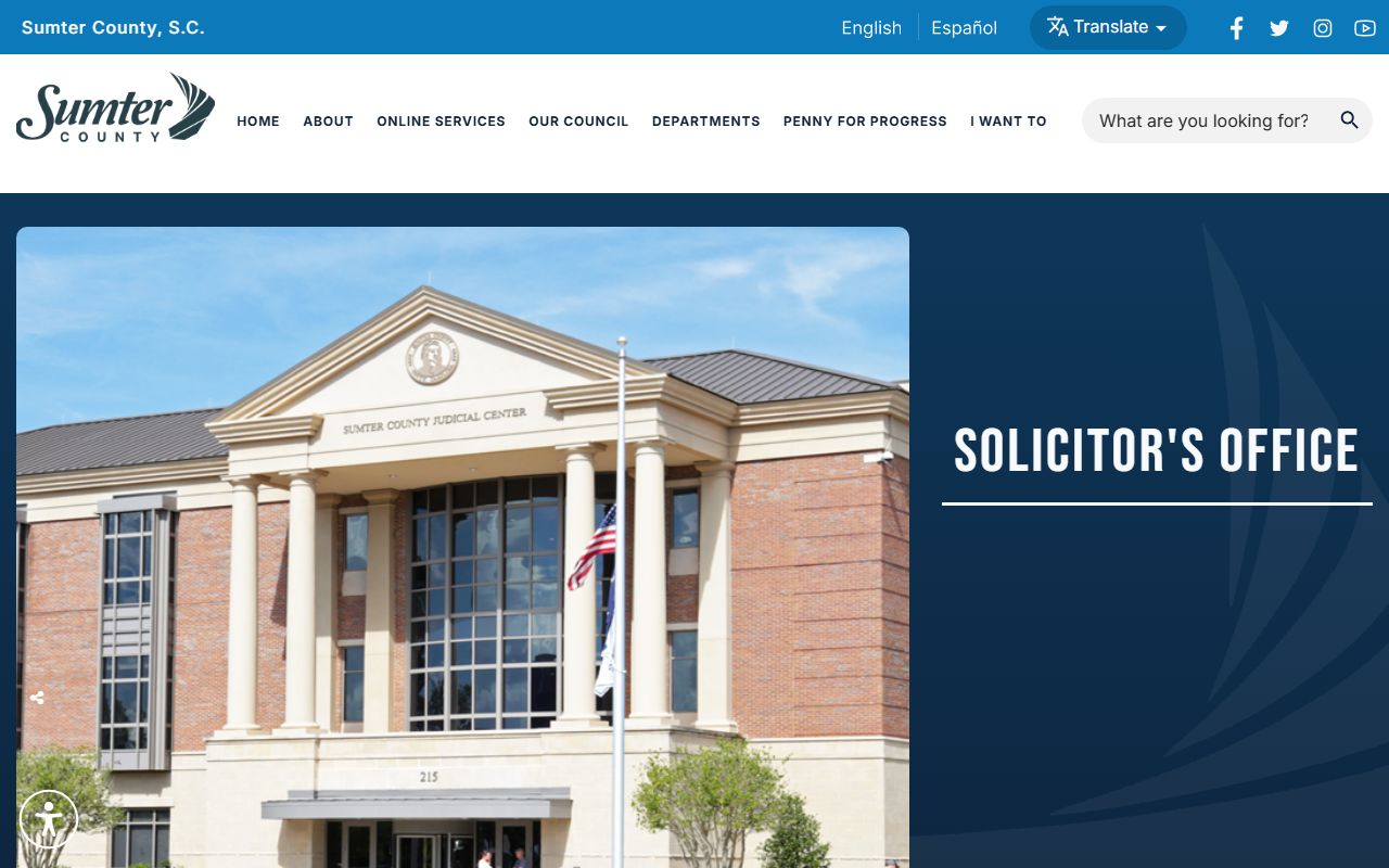 Third Judicial Circuit Solicitor Clarendon County court records after arrest
